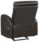Homelegance® Allen Espresso Manual Reclining Chair-4