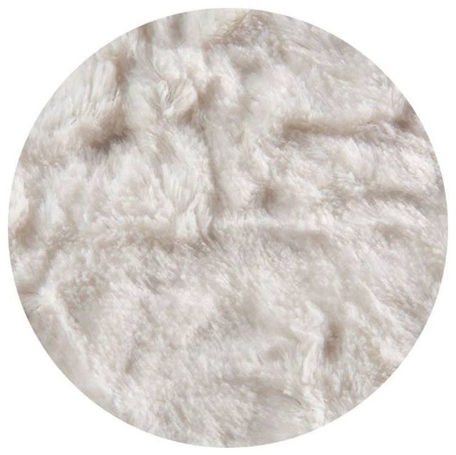 CordaRoy's® White Faux Fur Full Bean Bag Cover-0