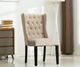 Kwality Imports Mila 2-Piece Gray Accent Chairs Set-0