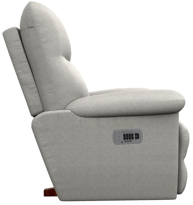 La-Z-Boy® Jay Oatmeal Power Rocking Recliner with Headrest and Lumbar-3