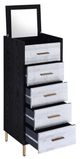ACME Furniture Myles Black/Silver Jewelry Armoire-4