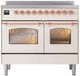 Ilve® Nostalgie II Series 40" Antique White Pro Style Induction Range-3