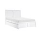 Homelegance Rowan & Rue White Full Panel Bed with Trundle-1