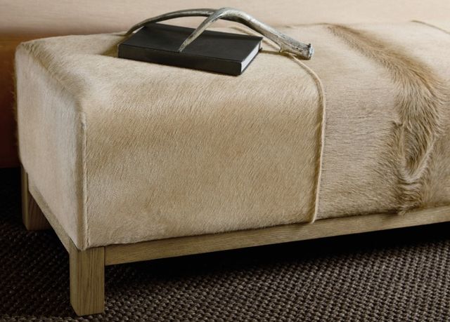 Hooker® Furniture Melange Holy Cow Beige Bench-4