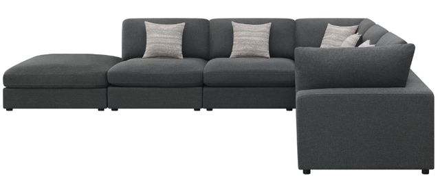 Coaster® Serene 6-Piece Charcoal Modular Sectional-3