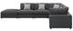 Coaster® Serene 6-Piece Charcoal Modular Sectional-3