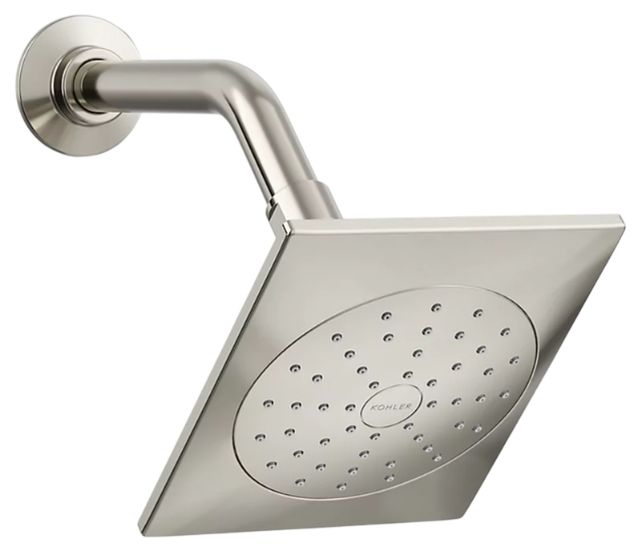 KOHLER® Loure® Vibrant Polished Nickel 1.75 GPM Single-Function Showerhead-0