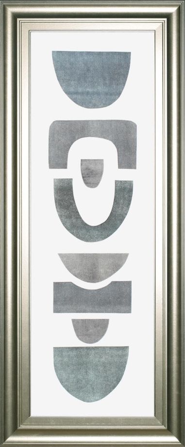 Classy Living Rob Delamater Neutral Totems VIII Wall Art-0