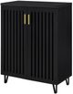 Coaster® Brixton Black Shoe Storage Cabinet-2