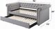 ACME Furniture Justice Smoke Gray Twin Daybed with Trundle-4
