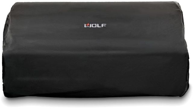 Wolf® Black Outdoor Grill Cover-0