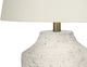 Monarch Specialties Inc. 20"H Cream Concrete Table Lamp-2