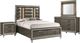 Elements International Twenty Nine 4-Piece Copper Queen Storage Panel Bedroom Set-0