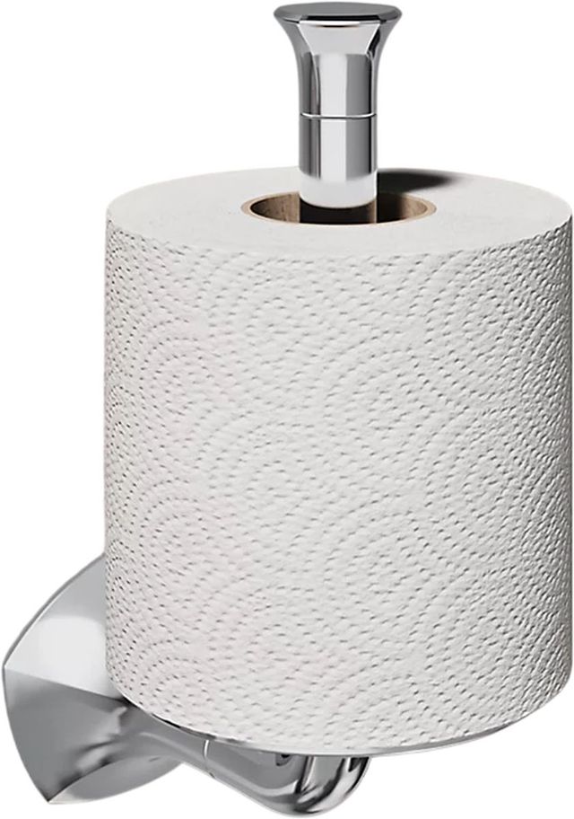 KOHLER® Occasion® Polished Chrome Toilet Paper Holder-1
