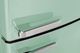 Unique Appliances Classic Retro 28" 17 Cu. Ft. Summer Mint Green Counter Depth Bottom Freezer Refrigerator-5