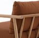 Dovetail Furniture Aimee Natural/Sienna Fabric/Wooden Outdoor Sofa-5