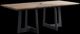 Tommy Bahama® Outdoor South Beach Dark Graphite Rectangular Dining Table with Teak Top-0
