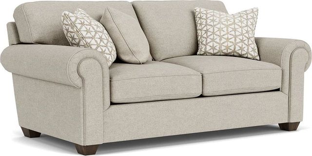 Flexsteel® Carson Silver Driftwood Loveseat-0