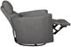 Parker House® Radius Nickel Gray Manual Swivel Glider Recliner-3