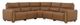 Kate Preston Home 5pc Aline Butternut Leather Power Reclining Sectional PLUS FREE Matching Recliner!-0