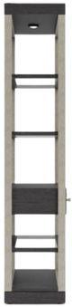 Riverside Furniture Millie Glazed Mocha Etagere-2