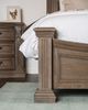 Furniture of America® Seven Oaks Weathered Oak King Bed-2