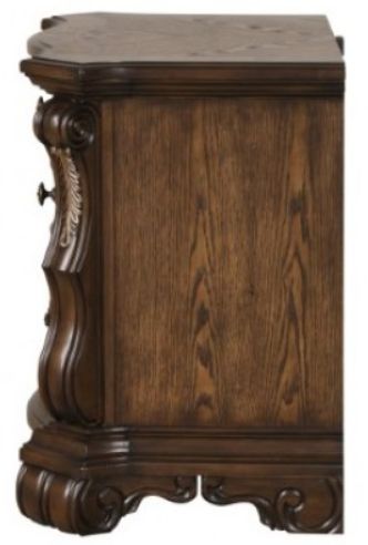 Furniture of America® Leovanni Dark Brown Nightstand-3