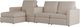 Kevin Charles® Mod 4-Piece Nantes Beige Sectional and Chaise-0