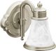 Moen® Waterhill® Brushed Nickel One Globe Bath Light-0
