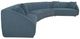 Moe's Home Collection Fraser 4-Piece Deep Blue Modular Sectional-0