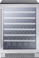 Albert Lee™ Undercounter Series 24" Stainless Steel Wine Cooler-0