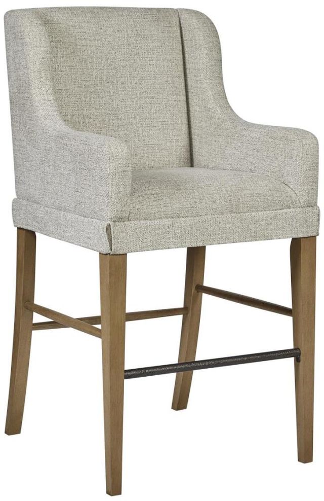 Bernards Tarrington Cashew Upholstered Bar Stool-0