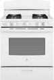GE® 30" White Freestanding Gas Range-0