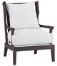 Forty West Hutton Brown/White Accent Chair-0