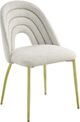 ACME Furniture Fadri 2-Piece Gold/Teddy Side Chair Set-0