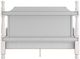 Signature Design by Ashley® Chadworth Antique White California King Poster Bed-4