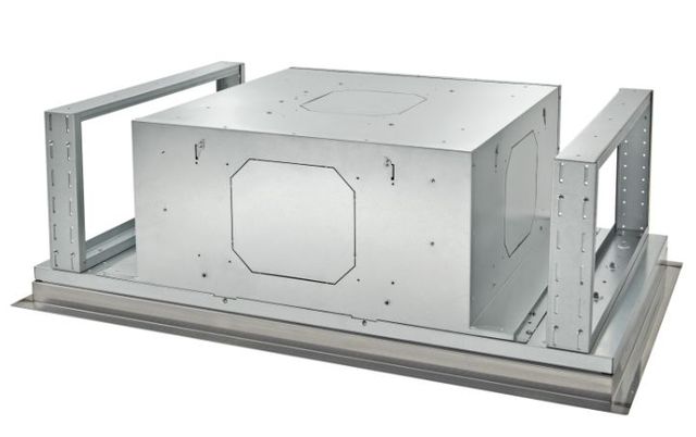 Best® HBC1 Series 43" Brushed Stainless Steel Island Range Hood-1