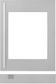 SKS 24" Satin Stainless Right Hinge Under Counter Refrigerator Glass Door Panel Kit-1