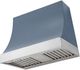 AGA Marquee 36" Stone Blue Wall Mounted Range Hood with Polished Chrome Trim-0