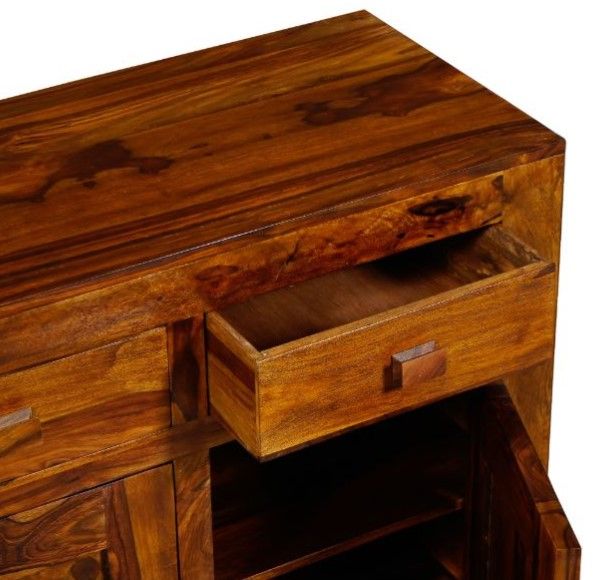 Jaipur Furniture Cube Brown Sideboard-2