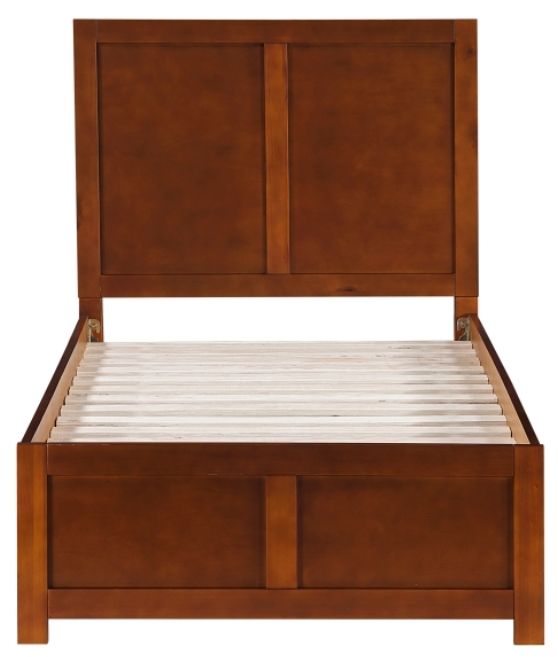 Homelegance® Rowe Dark Cherry Twin Platform Bed-3
