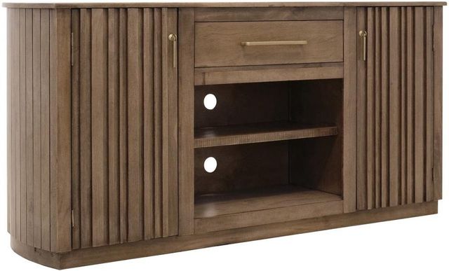 International Furniture Direct Mezquite Brown TV Stand-0