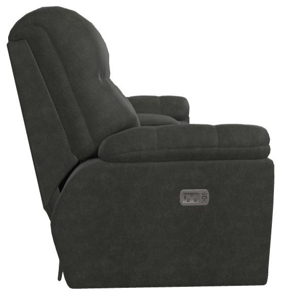 La-Z-Boy® Morrison Ink Power Reclining Loveseat with Console and Headrest-2