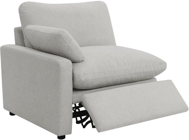 Coaster® Collins 3-Piece Gray Power Reclining Modular Sectional-3