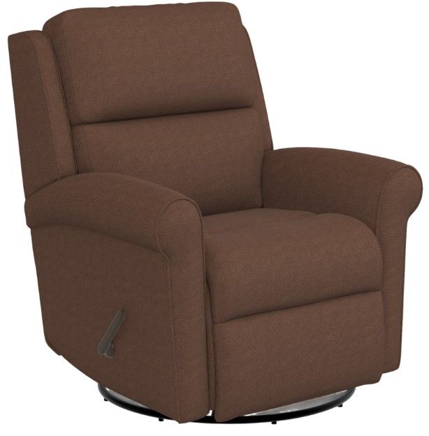 Flexsteel® Customizable Belle Manual Swivel Gliver Recliner-4