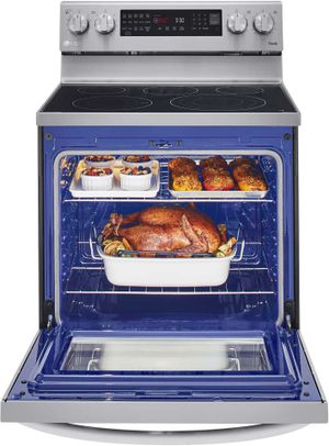 LG 30" PrintProof Stainless Steel Freestanding Electric Range