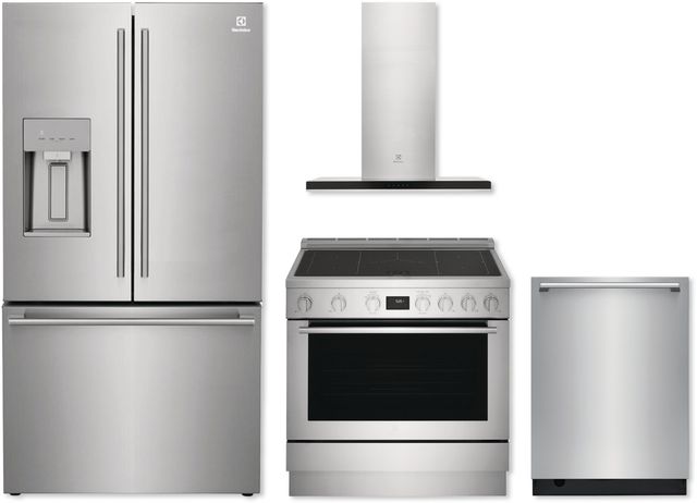 Electrolux 4 Piece Stainless Steel Kitchen Appliance Package-0