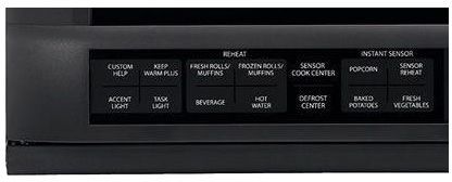 Sharp® Carousel Over The Counter Microwave Oven-Black-3