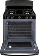 GE® 30" Black Freestanding Gas Range-2