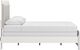 Signature Design by Ashley® Zuraleus White Queen Upholstered Panel Bed-5
